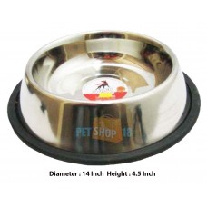 Super Dog Steel Dog Feeding Bowl No 7